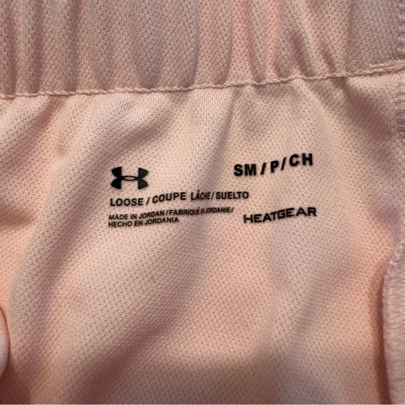 Under Armour Women's Athletic Shorts Light Pink Size S (a3 - Picture 8 of 10